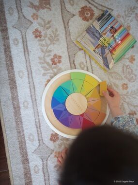 Lovevery | Color Theory Puzzle and "Charlie Learns Something New" Book Bundle